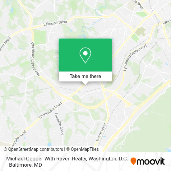 Michael Cooper With Raven Realty map
