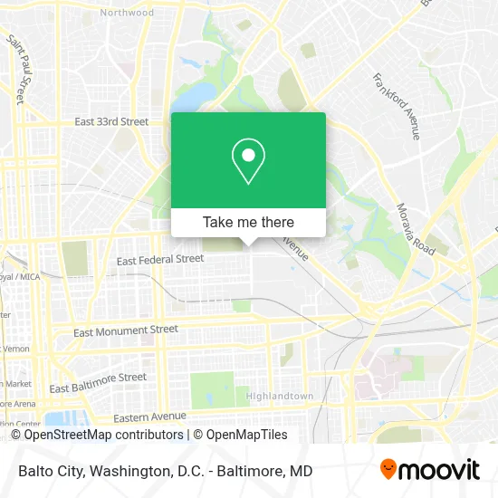 Balto City map