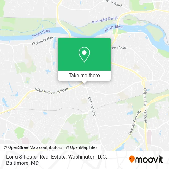 Long & Foster Real Estate map