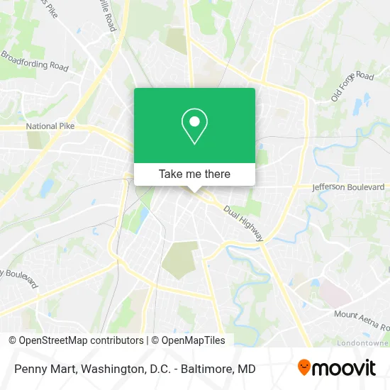 Penny Mart map