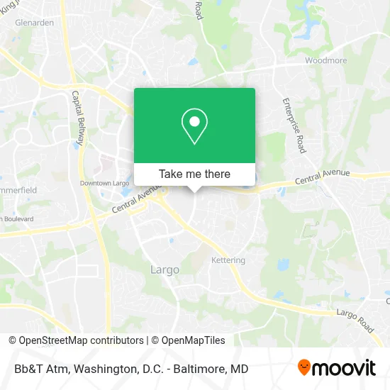 Bb&T Atm map