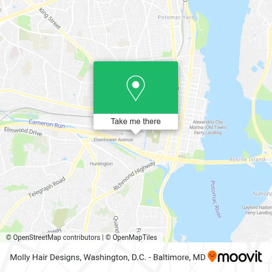 Molly Hair Designs map