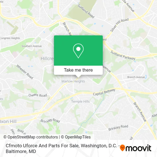 Cfmoto Uforce And Parts For Sale map