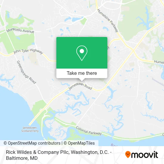 Rick Wildes & Company Pllc map