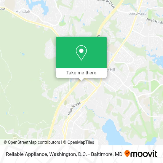 Reliable Appliance map
