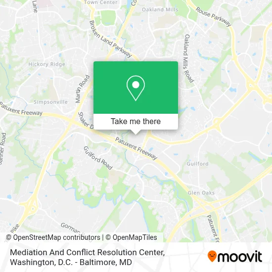 Mediation And Conflict Resolution Center map