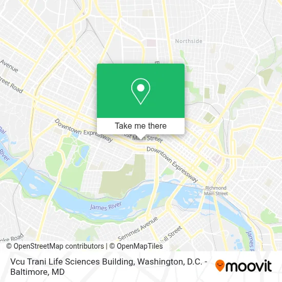 Vcu Trani Life Sciences Building map
