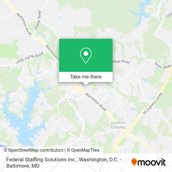 Federal Staffing Solutions Inc. map