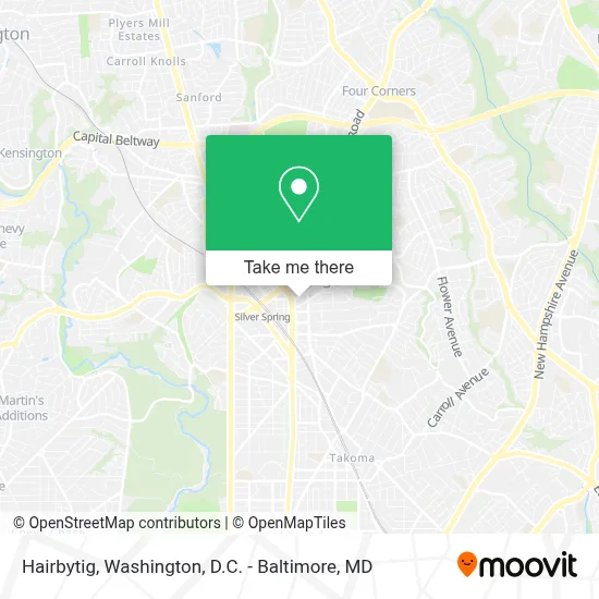 Hairbytig map