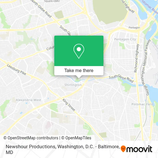 Newshour Productions map