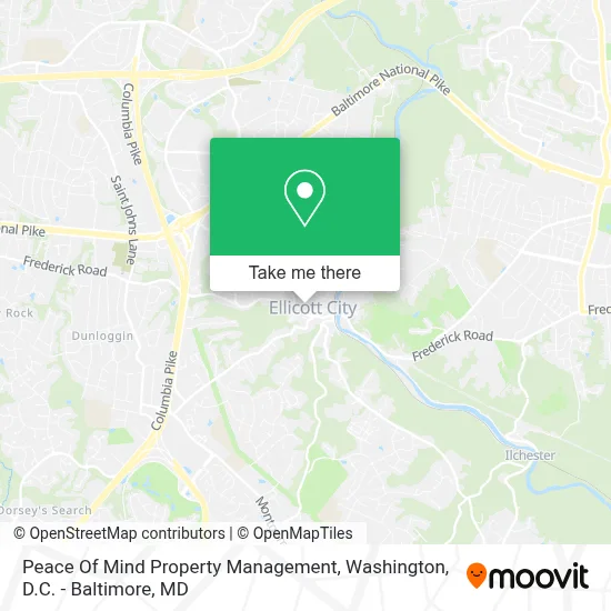 Peace Of Mind Property Management map