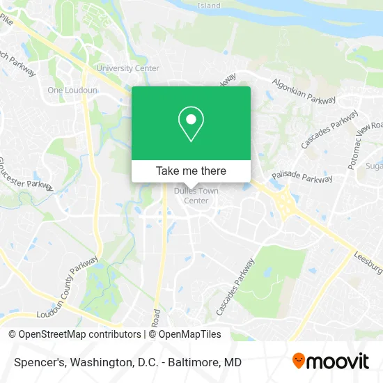 Spencer's map