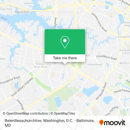 Relentlesschurchlive map