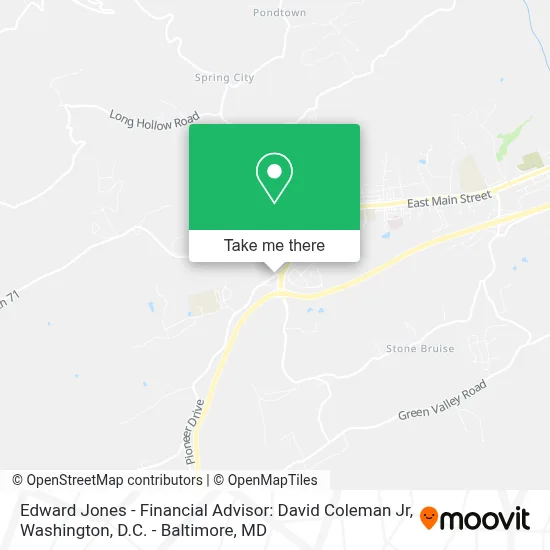 Edward Jones - Financial Advisor: David Coleman Jr map