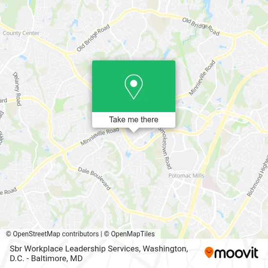 Sbr Workplace Leadership Services map