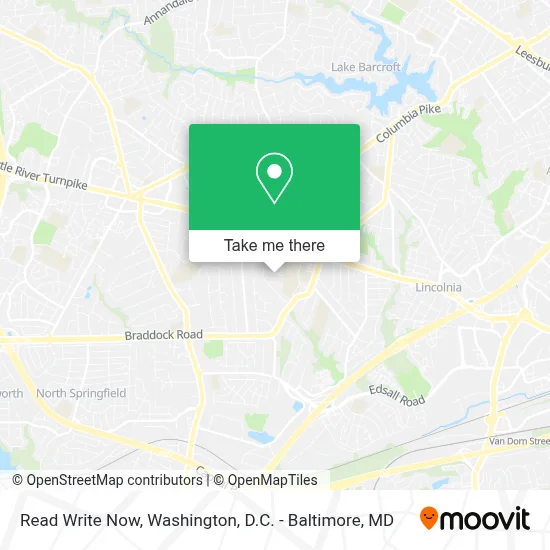 Read Write Now map