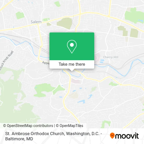 St. Ambrose Orthodox Church map