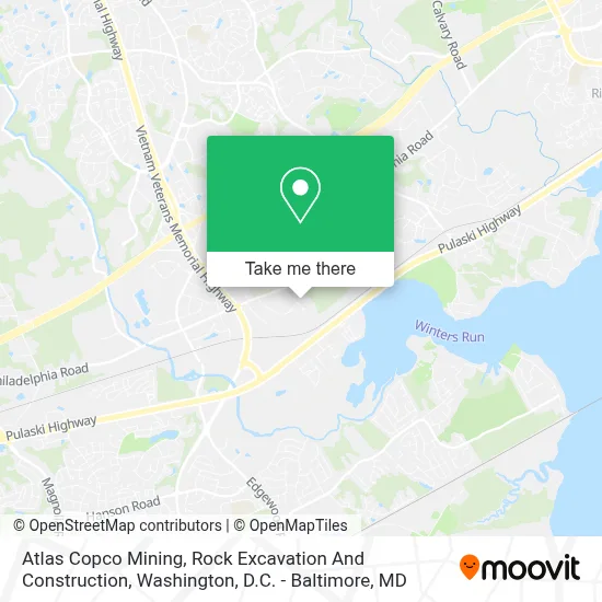 Atlas Copco Mining, Rock Excavation And Construction map