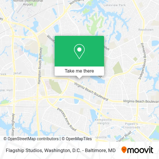 Flagship Studios map