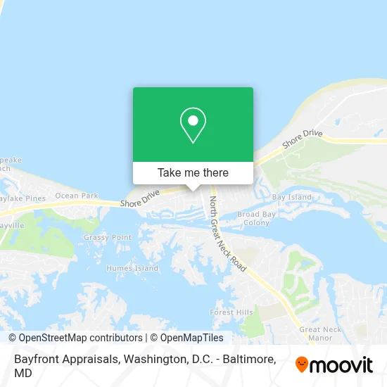 Bayfront Appraisals map