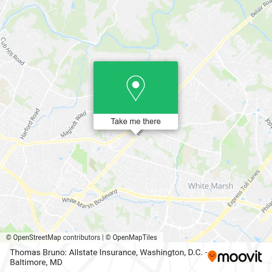 Thomas Bruno: Allstate Insurance map