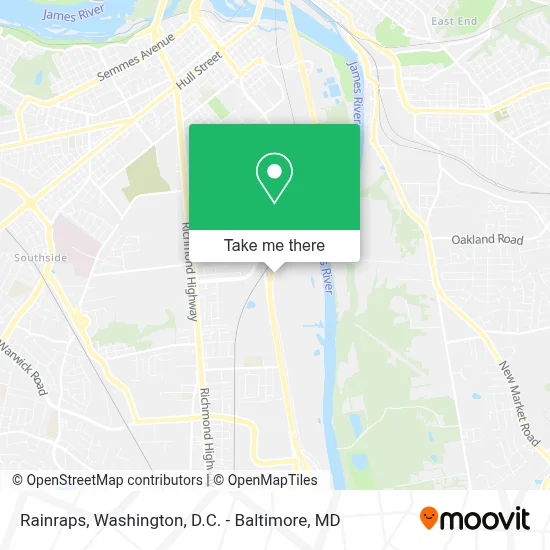 Rainraps map