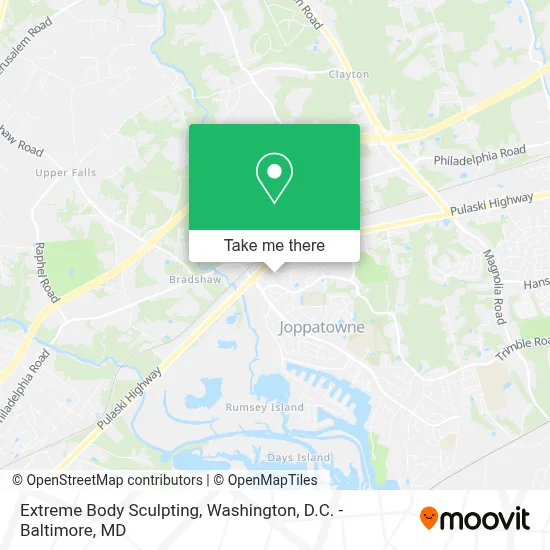 Extreme Body Sculpting map