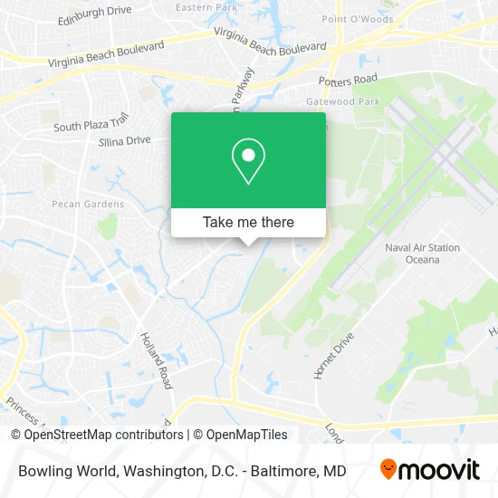 Bowling World map