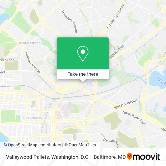 Valleywood Pallets map