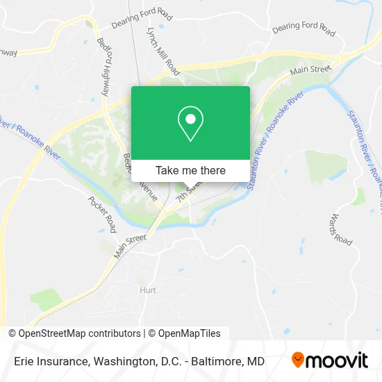 Erie Insurance map