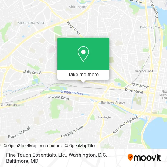 Fine Touch Essentials, Llc. map