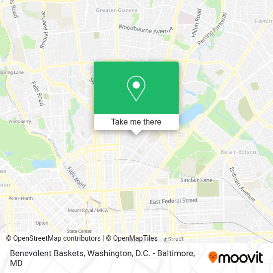 Benevolent Baskets map