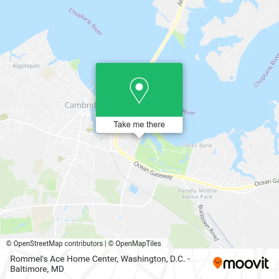 Rommel's Ace Home Center map