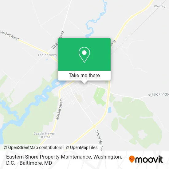 Eastern Shore Property Maintenance map