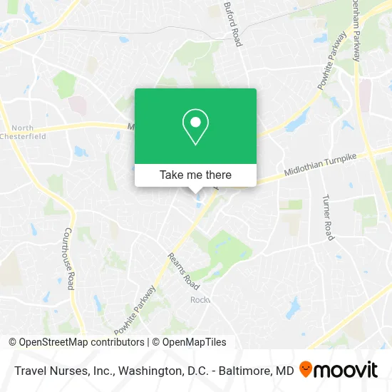 Travel Nurses, Inc. map