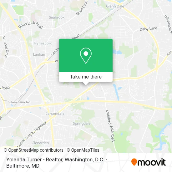 Yolanda Turner - Realtor map