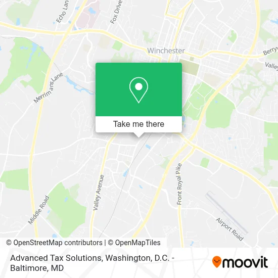 Advanced Tax Solutions map