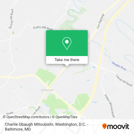 Charlie Obaugh Mitsubishi map