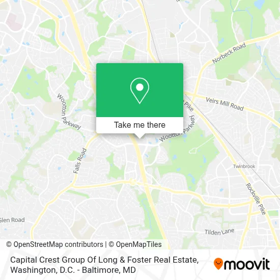Capital Crest Group Of Long & Foster Real Estate map