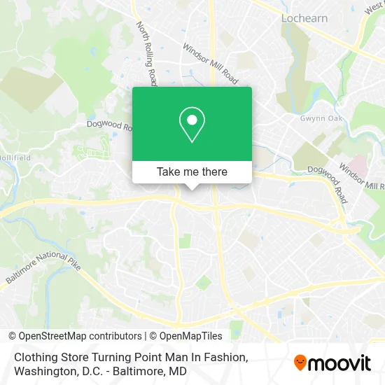 Clothing Store Turning Point Man In Fashion map