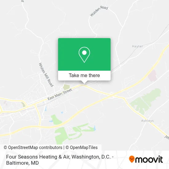 Four Seasons Heating & Air map