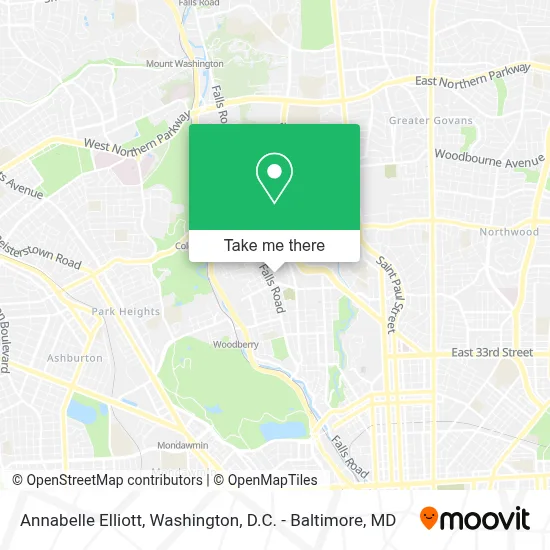 Annabelle Elliott map