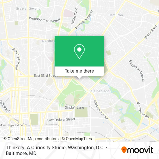 Thinkery: A Curiosity Studio map