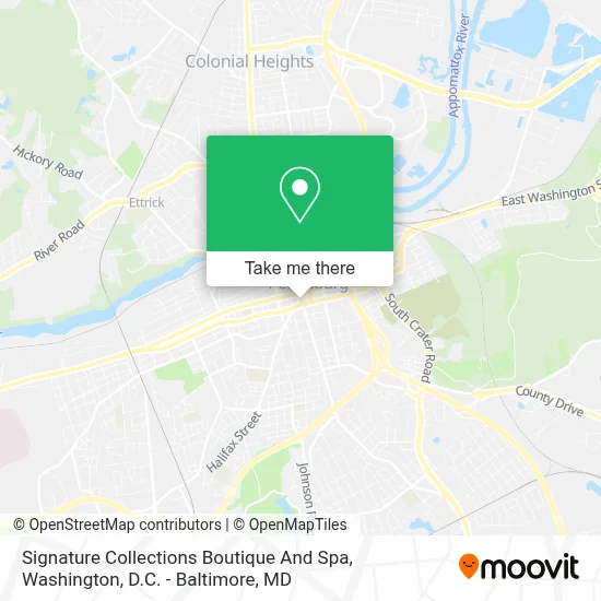Signature Collections Boutique And Spa map