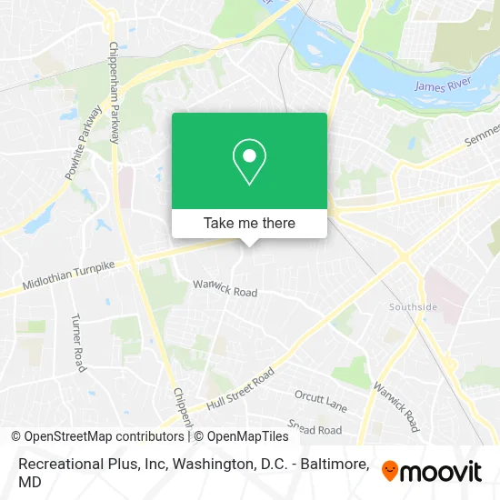 Recreational Plus, Inc map