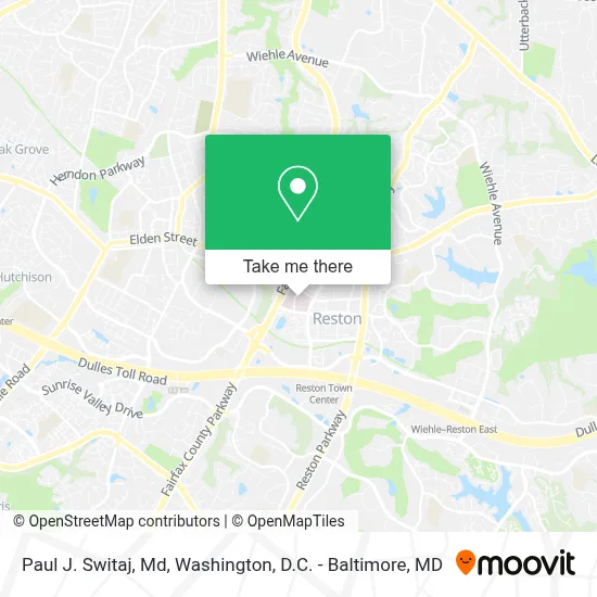 Paul J. Switaj, Md map