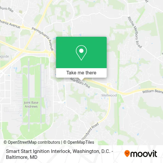 Smart Start Ignition Interlock map