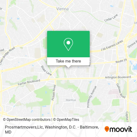 Prosmartmovers,Llc map