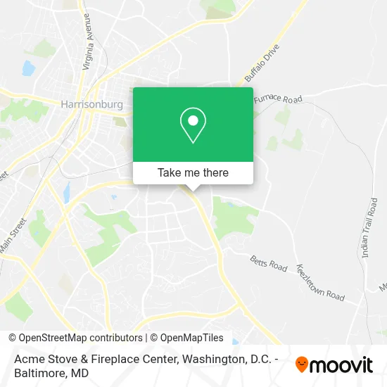 Acme Stove & Fireplace Center map