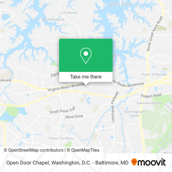 Open Door Chapel map